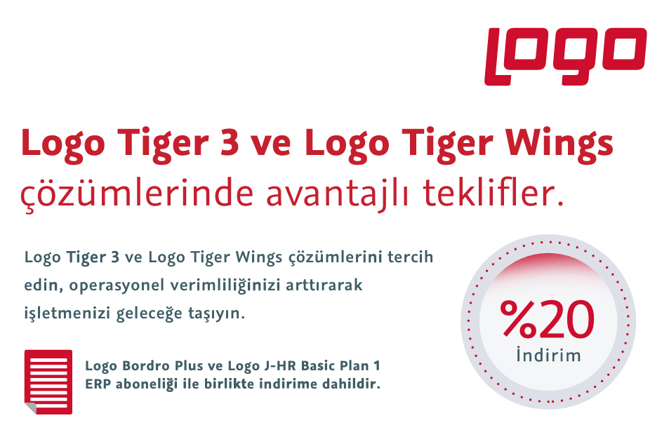 Logo Tiger 3 ve Tiger Wings çözümlerinde avantajlı teklifler